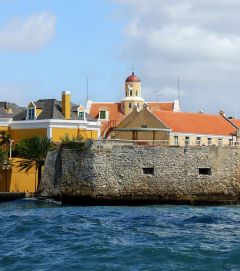 Click to enlarge The History of Curaçao - Fort Amsterdam