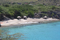 A view of Jeremi Ocean Resort's own beach.