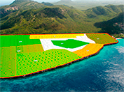 Masterplan - All phases on picture showing clearly the Phase Areas